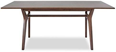 Genao 35'' Dining Tables With Well Known Amazon – Edloe Finch Mid Century Modern Dining Table (Photo 5 of 20)