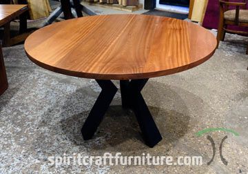 Geneve Maple Solid Wood Pedestal Dining Tables Pertaining To Recent Round Custom Made Solid Wood Dining – Conference Tables (Photo 11 of 20)