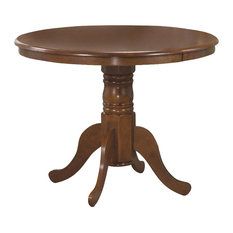 Geneve Maple Solid Wood Pedestal Dining Tables With Most Recent 50 Most Popular Round Dining Table For 2019 (Photo 14 of 20)