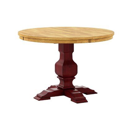 Granger 31.5'' Iron Pedestal Dining Tables In Current Red Kitchen & Dining Tables You'll Love In 2020 (Photo 7 of 20)