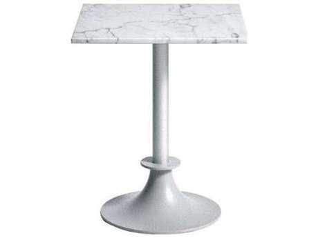 Grimaldo 23.6'' Iron Dining Tables Inside Current Tropitone Hpl Raduno Aluminum 42 Square Kd Pedestal Table (Photo 8 of 20)