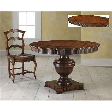 Hemmer 32'' Pedestal Dining Tables Pertaining To Favorite Highland House Furniture: Hh11 303 Lv – Urn Round Pedestal (View 4 of 20)