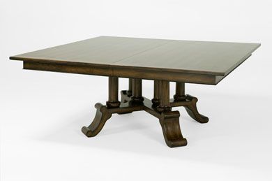 Hemmer 32'' Pedestal Dining Tables Throughout Most Recently Released Bausman & Co. / 2713 Square Pedestal Table (Photo 1 of 20)