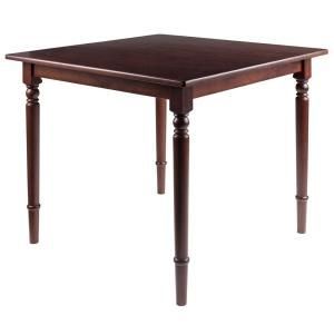 Hitchin 36'' Dining Tables For Most Recently Released Winsome Wood Clayton 36 In. Walnut Round Drop Leaf Table (Photo 15 of 20)