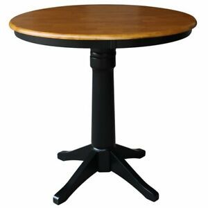 International Concepts 36" Round Pedestal Counter Height With Well Known Dankrad Bar Height Dining Tables (View 10 of 20)