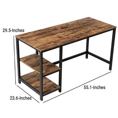 Javion 29.5'' Dining Tables Throughout Recent Williston Forge Javion Reversible Desk (Photo 1 of 2)