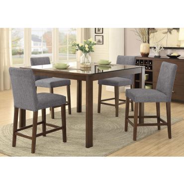 Korben Counter Height Dining Table Set Pertaining To Famous Justine  (View 5 of 20)