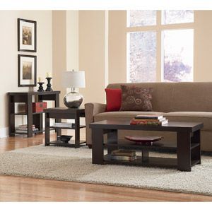 Larkin 47.5'' Pedestal Dining Tables With 2019 Larkin Coffee Table, Sofa Table & End Table Value Bundle (Photo 13 of 20)