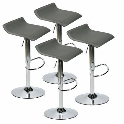 Latest Drubin 31.5'' Dining Tables With Regard To Backless Swivel Bar Stools & Counter Stools You'll Love In (Photo 12 of 12)
