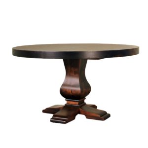 Latest Pedestal Tables – Solid Wood, Canadian Made Furniture I In Geneve Maple Solid Wood Pedestal Dining Tables (View 10 of 20)