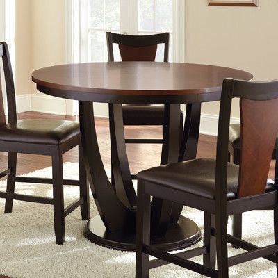 Latitude Run Donovan Counter Height Dining Table Base In Well Known Nakano Counter Height Pedestal Dining Tables (Photo 1 of 20)