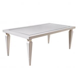 Legend Dining Table – Matte White / Golden Within Latest Baring 35'' Dining Tables (View 18 of 20)