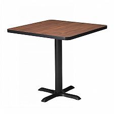Mode Square Breakroom Tables Inside Fashionable Bistro Table – Dining Height Square 30 Inch (View 1 of 20)