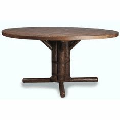 Most Current Exeter 48'' Pedestal Dining Tables In Rustic Dining Tables (View 3 of 20)