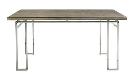 Most Popular Hekman Urban Retreat Khaki (light) Round Dining Table Pertaining To Murphey Rectangle 112" L X 40" W Tables (View 17 of 20)