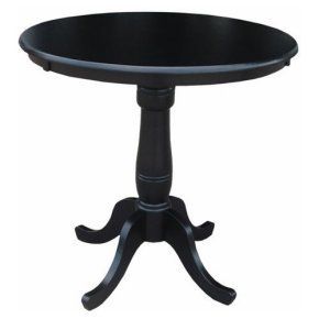 Most Popular International Concepts Piperton 36 In. Round Top Pedestal With Regard To Bar Height Pedestal Dining Tables (Photo 8 of 20)