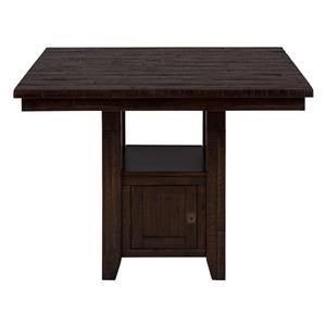 Most Popular Kona+grove+fixed+pub+table+with+storage+base For Hemmer 32'' Pedestal Dining Tables (View 9 of 20)