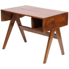 Most Recent Cammack 29.53'' Pine Solid Wood Dining Tables Regarding Stylish Office Desk In Solid Walnut Wood For Sale At 1stdibs (Photo 10 of 20)