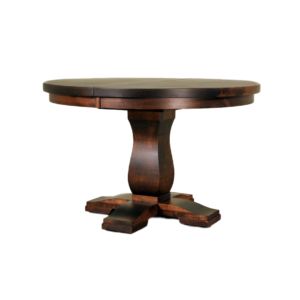 Most Recent Geneve Maple Solid Wood Pedestal Dining Tables Pertaining To Pedestal Tables – Solid Wood, Canadian Made Furniture I (Photo 12 of 20)