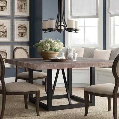 Most Recent Laurel Foundry Modern Farmhouse Kailey Dining Table With Regard To Bekasi 63'' Dining Tables (View 16 of 20)