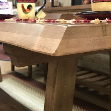 Most Recently Released Live Edge Table With Fireside Furniture In Pompton Plains, Nj With Drake Maple Solid Wood Dining Tables (View 11 of 20)