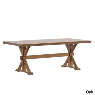 Most Recently Released Overstock: Online Shopping – Bedding, Furniture Within Babbie Butterfly Leaf Pine Solid Wood Trestle Dining Tables (View 10 of 20)