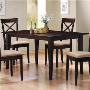 Most Recently Released Steven 55'' Pedestal Dining Tables Intended For Coaster Mix & Match 100438 Counter Height Dining Table (View 15 of 20)
