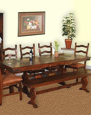 Most Recently Released Trestle Dining Table Su 1235dc Throughout Trestle Dining Tables (View 16 of 20)