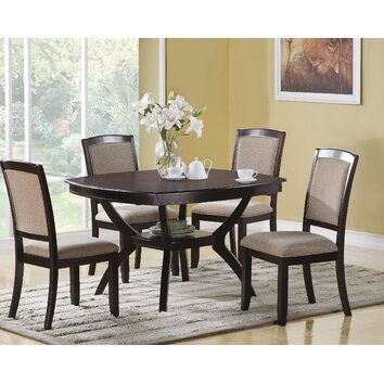 Most Up To Date Dawna Pedestal Dining Tables Pertaining To Wildon Home ® Christine Pedestal Dining Table & Reviews (View 14 of 20)