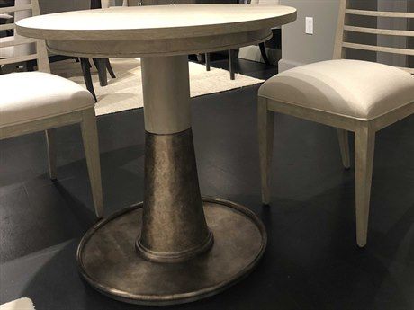 Most Up To Date Hemmer 32'' Pedestal Dining Tables Regarding Tommy Bahama Kingstown 60 Round Bonaire Dining Table (View 10 of 20)