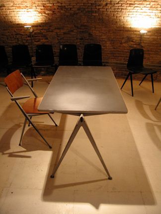 Most Up To Date Wim Rietveld Pyramid Table : Schneider Colao : Studio Regarding Akitomo 35.4'' Dining Tables (Photo 19 of 20)