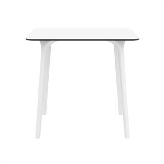 Newest Cainsville 32'' Dining Tables Within Maya Square Outdoor Dining Table 32 Inch White Isp685 Whi (Photo 8 of 20)