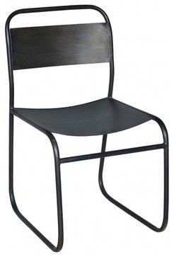Newest Industrial Iron Chair Industrial Dining Chairs (Photo 19 of 20)