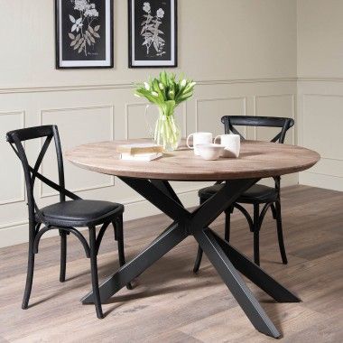 One World Pertaining To Best And Newest Dellaney 35'' Iron Dining Tables (Photo 11 of 20)
