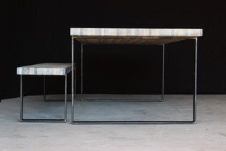 Original Industrial Modern Dining Table Within Recent Getz 37'' Dining Tables (Photo 17 of 20)