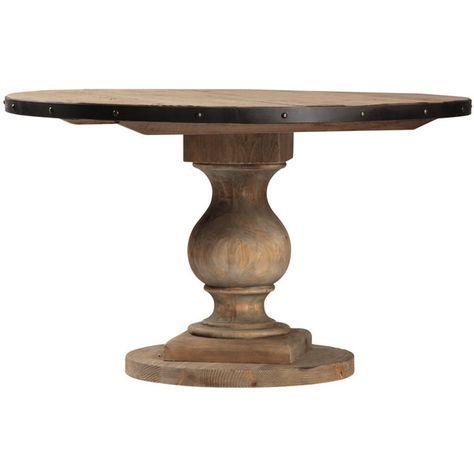 Pedestal Dining Table, Pedestal Regarding Servin 43'' Pedestal Dining Tables (View 12 of 20)