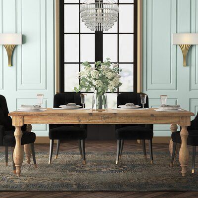 Perigold Pertaining To Most Current Montauk 35.5'' Pine Solid Wood Dining Tables (Photo 10 of 20)