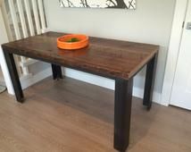 Popular Popular Items For Rustic Dining Table On Etsy With Cammack 29.53'' Pine Solid Wood Dining Tables (Photo 9 of 20)