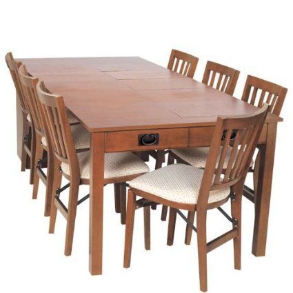 Preferred 49'' Dining Tables Regarding Amazon – Shaker Mission Style Expanding Cabinet – End (Photo 1 of 20)