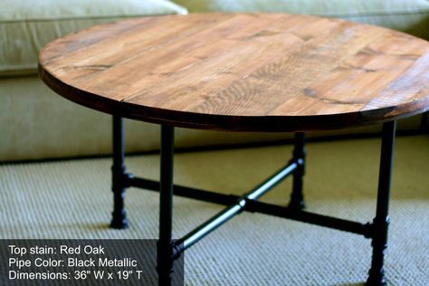 Preferred Amazing Of Distressed Round Coffee Table With Fresh Idea Pertaining To Gunesh 47.24'' Dining Tables (Photo 13 of 20)