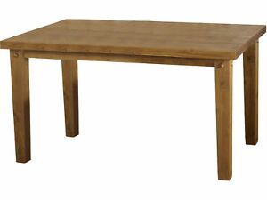 Preferred Reagan Pine Solid Wood Dining Tables Inside Seconique Tortilla Solid Wood Dining Table 4ft (View 3 of 20)