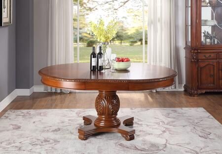 Preferred Steven 55'' Pedestal Dining Tables Intended For Acme Furniture Chateau De Ville Collection 64170 48 Inch (View 9 of 20)