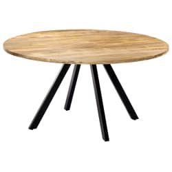 Recent Alfie Mango Solid Wood Dining Tables In Vidaxl Dining Table 59.1"x (View 13 of 20)