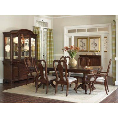 Recent Darby Home Co Edith Queen Anne Back Side Chair In Rich With Desiree 47.2'' Pedestal Dining Tables (Photo 19 of 20)