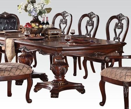 Rhiannon Poplar Solid Wood Dining Tables With Current Dorothea Collection 60590 78" – 110" Extendable Dining (View 13 of 20)