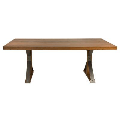 Rishaan Dining Tables With Regard To Well Known 8 + Seat Rustic & Farmhouse Kitchen & Dining Tables You'll (Photo 3 of 20)