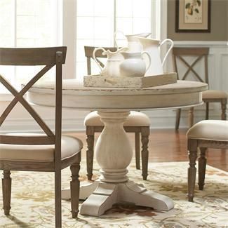 Featured Photo of The Best Larkin 47.5'' Pedestal Dining Tables