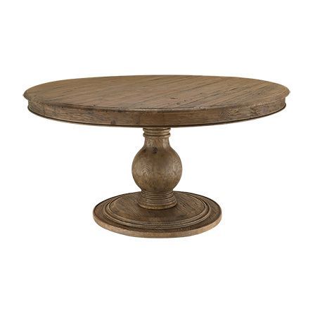 Round Pertaining To 2020 Kohut 47'' Pedestal Dining Tables (Photo 15 of 20)