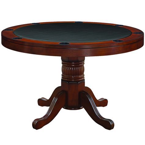 Round Poker With Regard To Mcbride 48" 4 – Player Poker Tables (View 20 of 20)