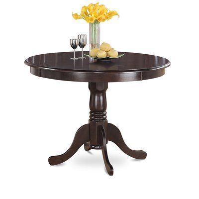 Round Within Rubberwood Solid Wood Pedestal Dining Tables (Photo 7 of 20)